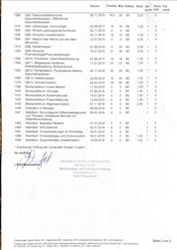a sheet of paper with a lot of information on it