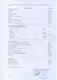a certificate with the name of a company